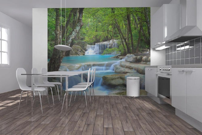 PHOTOWALL / Erawan Waterfall Thailand (e21135)