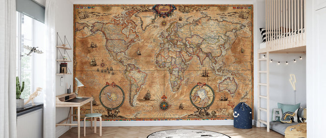 PHOTOWALL / Pergament Map (e21482)