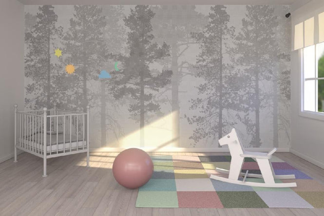PHOTOWALL / Weaving Wood Grey (e21501)