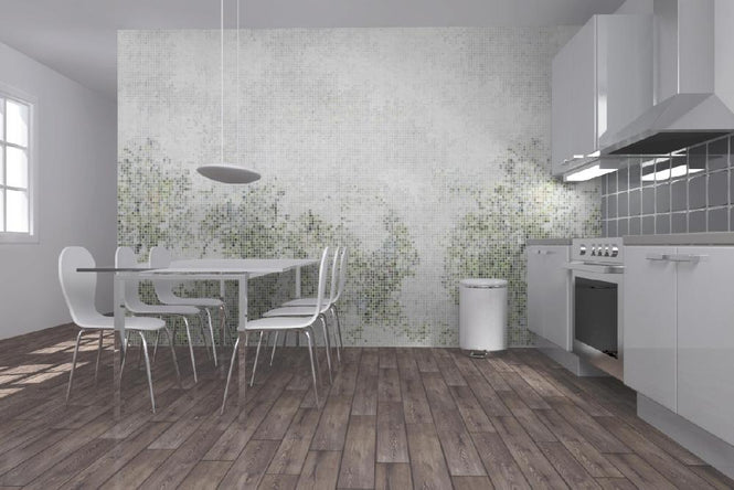 PHOTOWALL / Mosaic Forest - Green (e21507)
