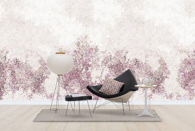 PHOTOWALL / Mosaic Forest - Purple (e21509)
