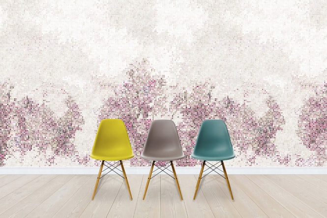 PHOTOWALL / Mosaic Forest - Purple (e21509)