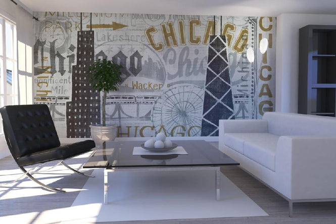 PHOTOWALL / Hey Chicago Vintage (e21550)