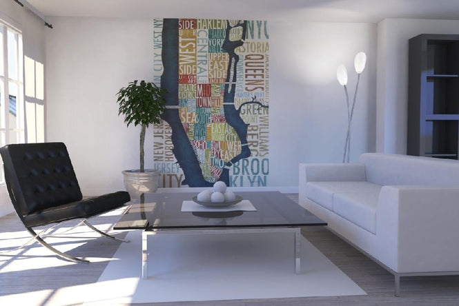 PHOTOWALL / Manhattan Map (e21559)