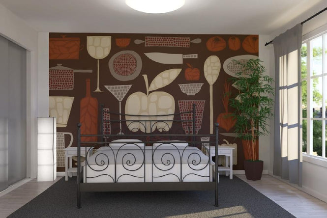 PHOTOWALL / Retro Kitchen III (e21587)