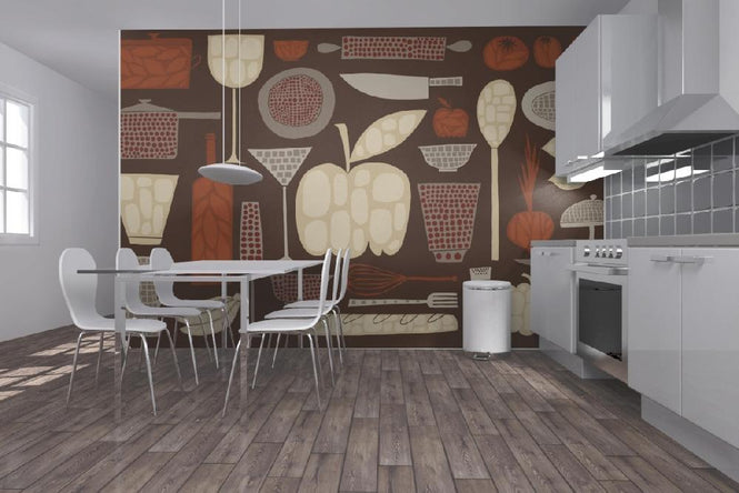 PHOTOWALL / Retro Kitchen III (e21587)