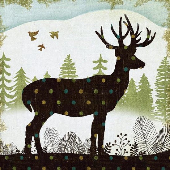 PHOTOWALL / Woodland Dwellers Deer Dots (e21594)