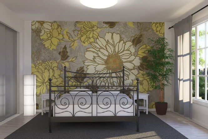 PHOTOWALL / Sophias Flowers Yellow (e21628)