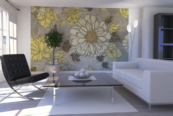 PHOTOWALL / Sophias Flowers Yellow (e21628)