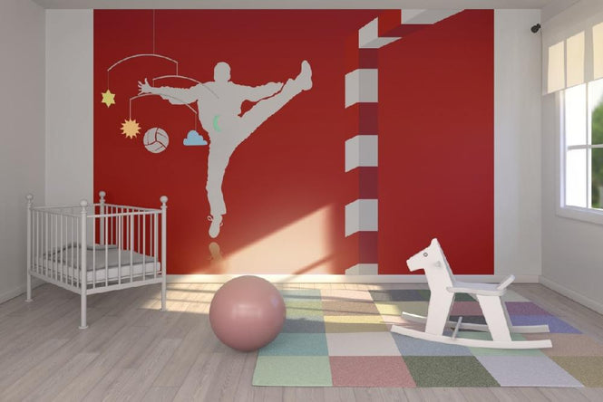 PHOTOWALL / Handball - Red (e21964)
