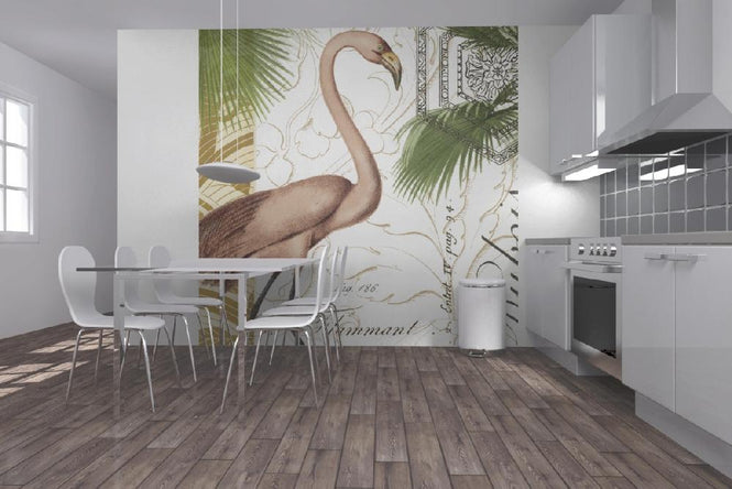 PHOTOWALL / Flamingo Curiosity (e22289)