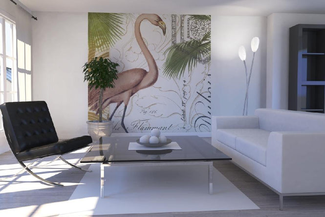 PHOTOWALL / Flamingo Curiosity (e22289)