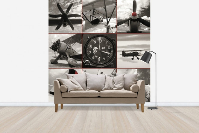 PHOTOWALL / Aircraft Montage (e22628)