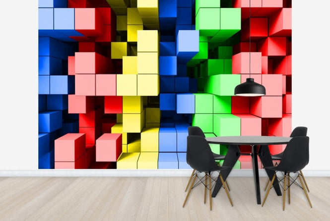PHOTOWALL / Deep Tetris Color (e22658)