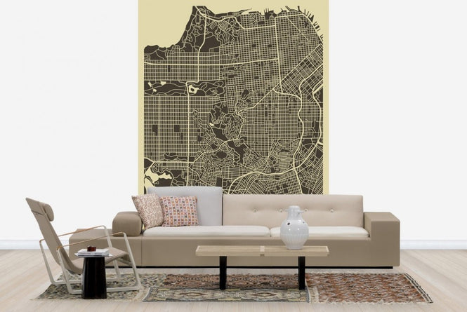 PHOTOWALL / City Map - San Francisco (e22763)
