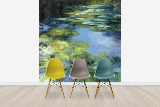 PHOTOWALL / Water Lilies II (e22780)