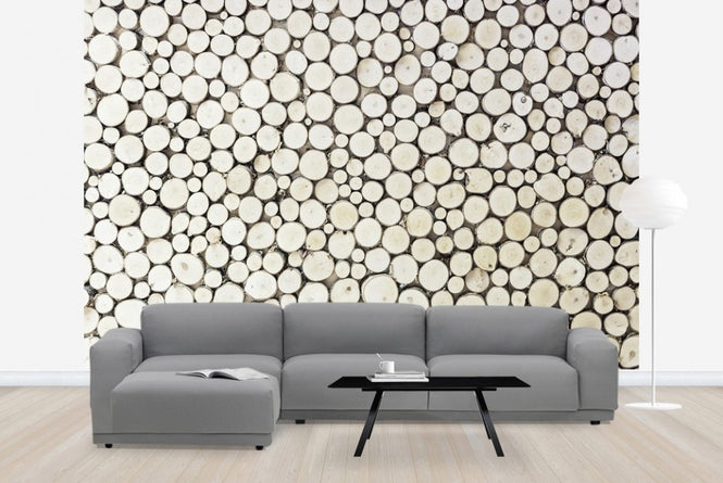 PHOTOWALL / Round Firewood (e23067)