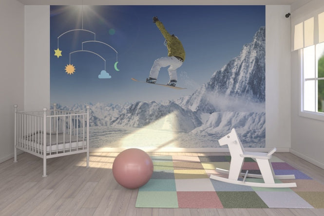 PHOTOWALL / Skier in the high Mountains (e23192)