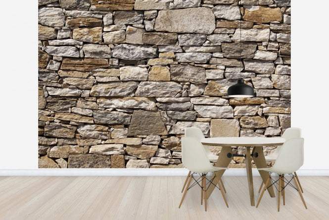 PHOTOWALL / Stone Wall background (e23195)