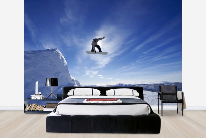 PHOTOWALL / Snowboard Big Air Jump (e23216)