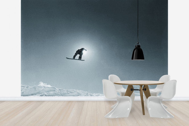 PHOTOWALL / Snowboard Silhouette (e23257)