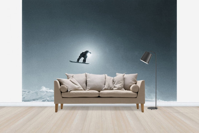 PHOTOWALL / Snowboard Silhouette (e23257)