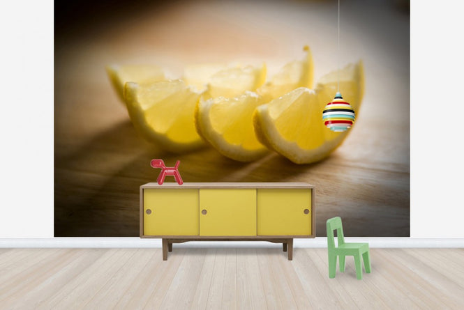 PHOTOWALL / Freshly Sliced Lemon - Jesús Sierra (e23277)