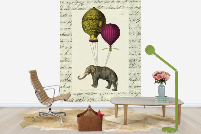 PHOTOWALL / Elephant Ride (e23335)