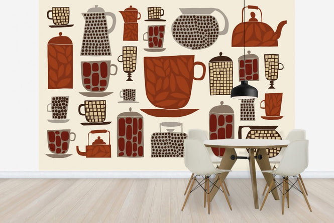 PHOTOWALL / Retro Kitchen I (e23472)