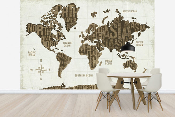 PHOTOWALL / Modern World Gold (e23481)