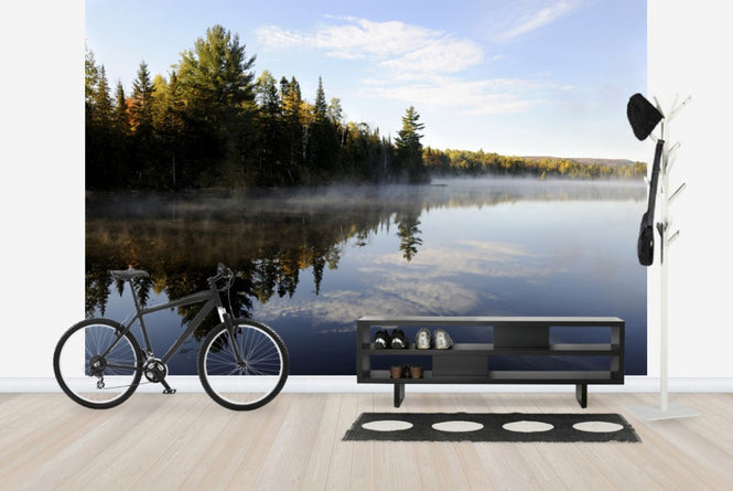 PHOTOWALL / Misty Morning Lake (e23586)