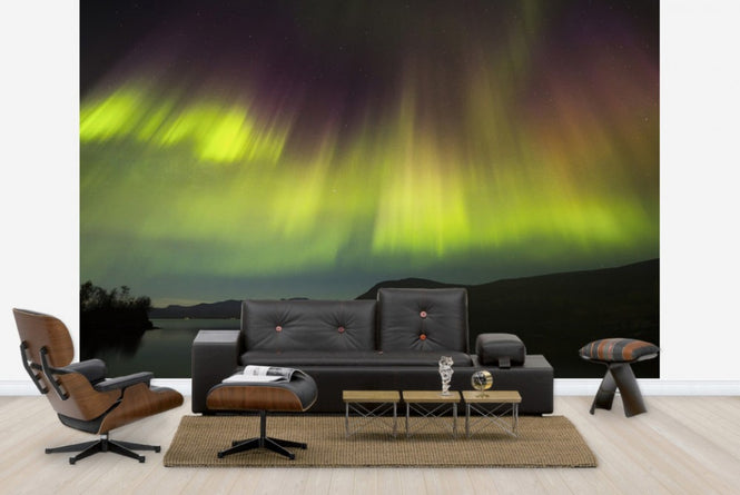 PHOTOWALL / Northern Lights in Torneträsk - Sweden (e23693)