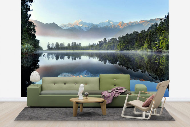 PHOTOWALL / Reflection of Lake Matheson (e40094)
