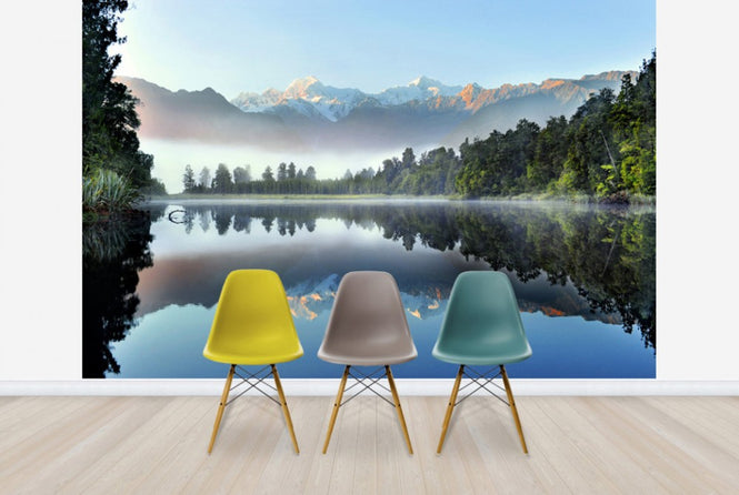 PHOTOWALL / Reflection of Lake Matheson (e40094)