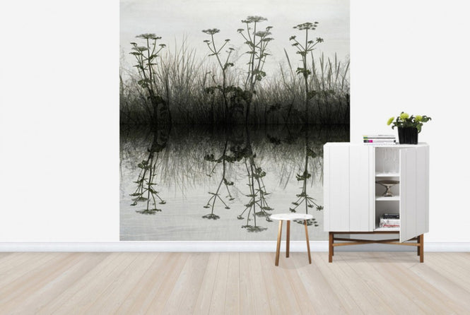 PHOTOWALL / Floral Water Reflection (e23751)