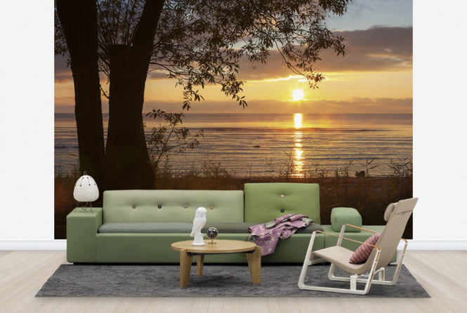 PHOTOWALL / Yellow Sun over the Gotland Sea (e23788)