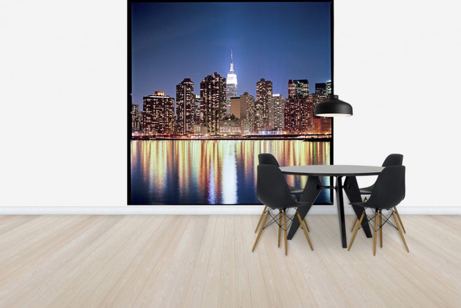 PHOTOWALL / New York Night Reflections (e24151)