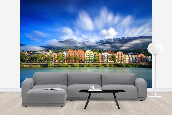 PHOTOWALL / Clouds over Innsbruck (e24255)