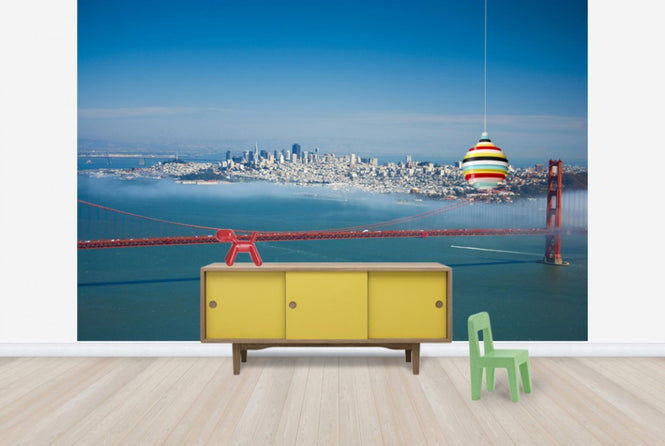 PHOTOWALL / Morning Mist Lurking at Golden Gate (e24257)