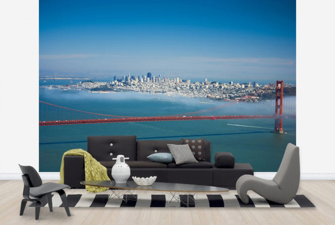 PHOTOWALL / Morning Mist Lurking at Golden Gate (e24257)