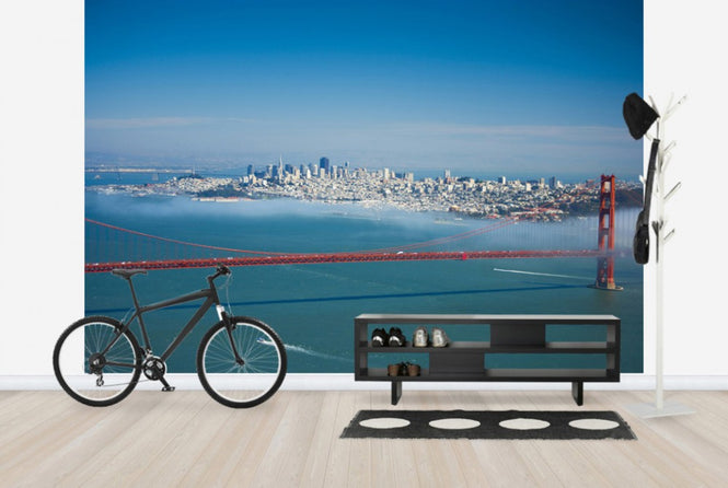 PHOTOWALL / Morning Mist Lurking at Golden Gate (e24257)