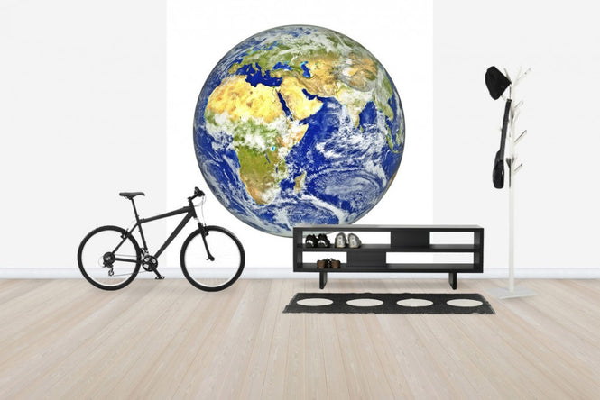 PHOTOWALL / Earth with African and Asian Continent (e24427)