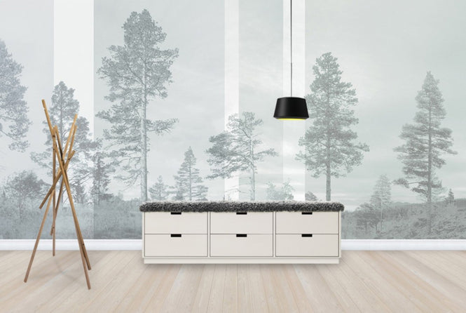 PHOTOWALL / Panorama - Pale Bluegreen (e24481)