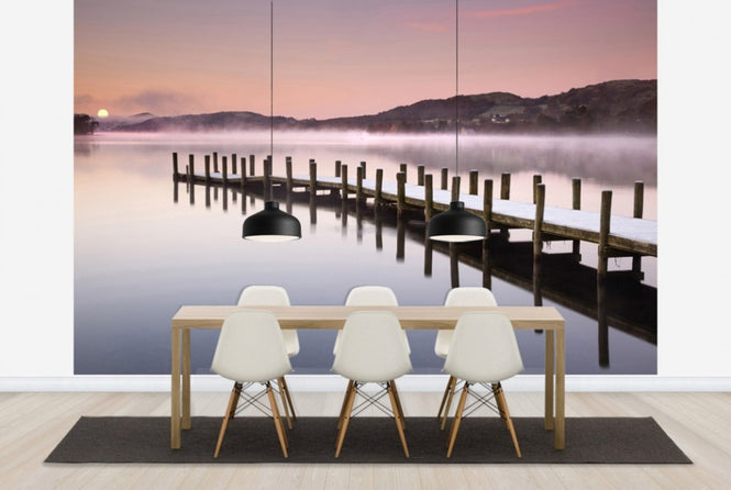 PHOTOWALL / Landing Jetty on Coniston Water (e24791)