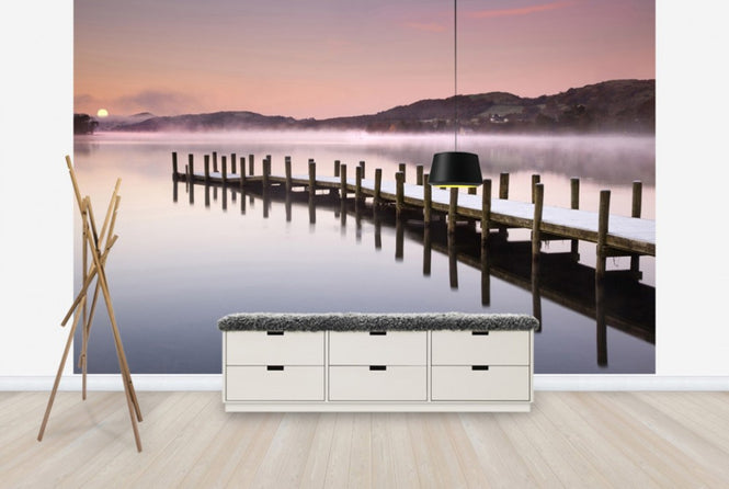 PHOTOWALL / Landing Jetty on Coniston Water (e24791)