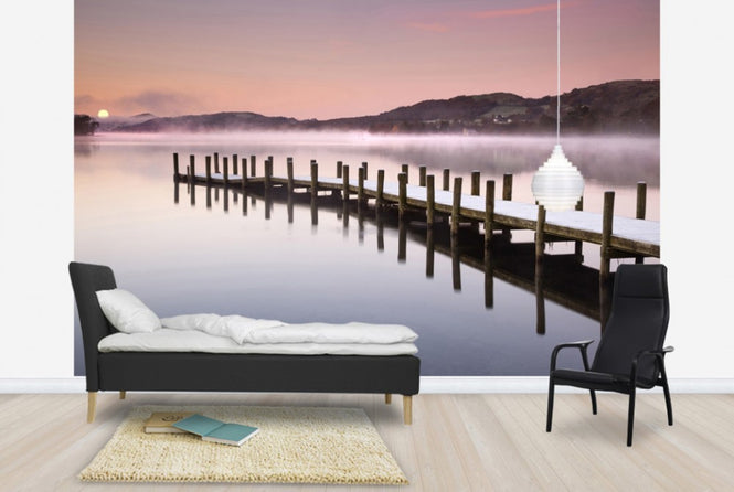 PHOTOWALL / Landing Jetty on Coniston Water (e24791)
