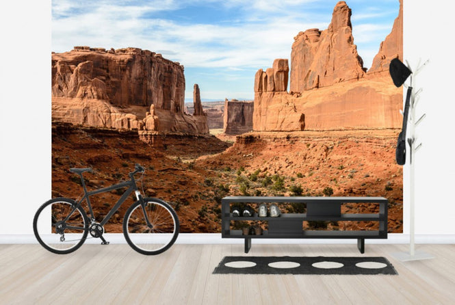 PHOTOWALL / Park Avenue, Arches National Park (e24798)