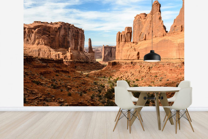 PHOTOWALL / Park Avenue, Arches National Park (e24798)