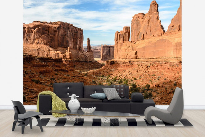 PHOTOWALL / Park Avenue, Arches National Park (e24798)