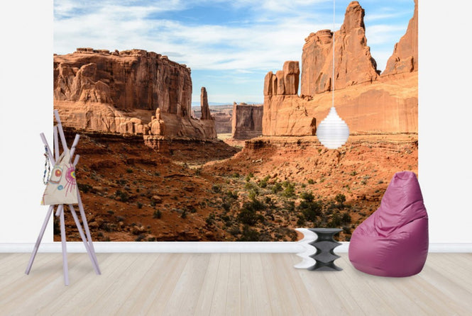 PHOTOWALL / Park Avenue, Arches National Park (e24798)